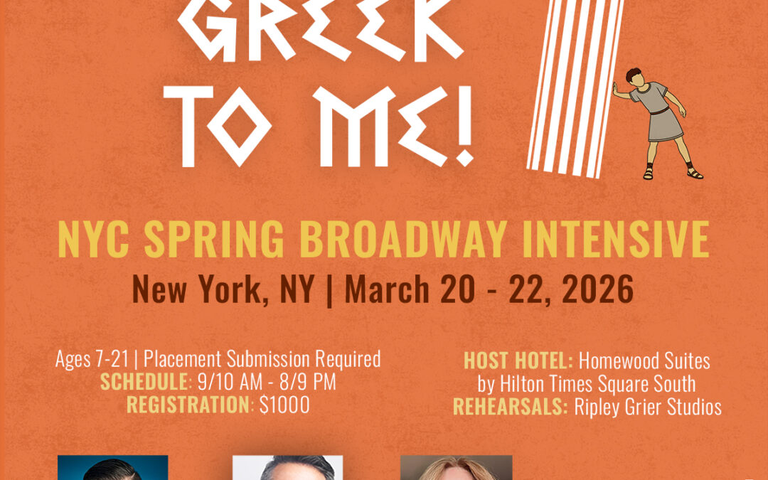 NYC SPRING WEEKEND Broadway Intensive 2026