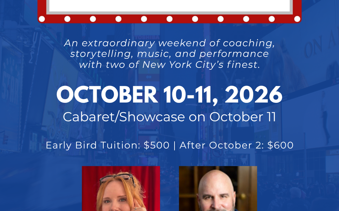 NYC FALL CABARET WEEKEND w/ Alison Franck & John O’Neill